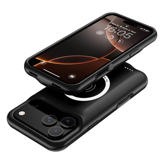 Etui z baterią do iPhone 17 Pro Powerbank 6000mAh MagSafe