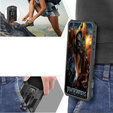 Etui do Huawei P Smart 2021, Obudowa Hybrid KickStand Case, Czarne