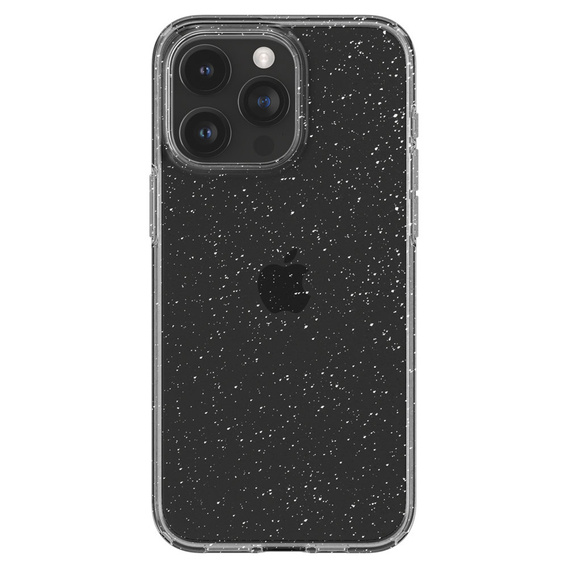 Etui Spigen do iPhone 15 Pro, Liquid Crystal Glitter, Przezroczyste / Brokatowe