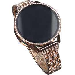 Bransoleta + Etui z wbudowanym szkłem do Samsung Galaxy Watch 5 44mm, Różowe złoto