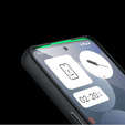 Etui do Nothing Phone 3A Pro, do MagSafe, ERBORD Matt Case, czarny