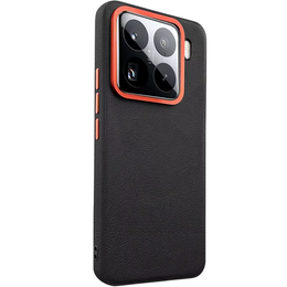 Etui skórzane do Xiaomi 15, leather hybrid, czarne