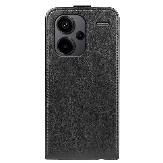 Etui z klapką do Xiaomi Redmi Note 13 Pro+, Flip, czarne