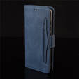 Etui z klapką do Oppo Reno 14, Card Slot, granatowe