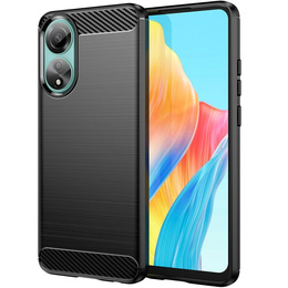 Etui do Oppo A98 5G, Karbon, czarne