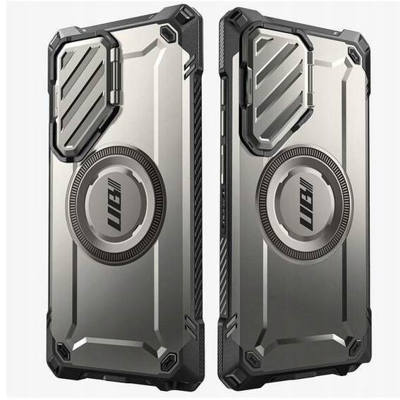 Etui Supcase do Samsung Galaxy S24 Ultra, UB Mag XT, TiGrey
