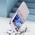 Etui do Samsung Galaxy Z Flip7 FE / Z Flip6, Mechanical Legend, fioletowe