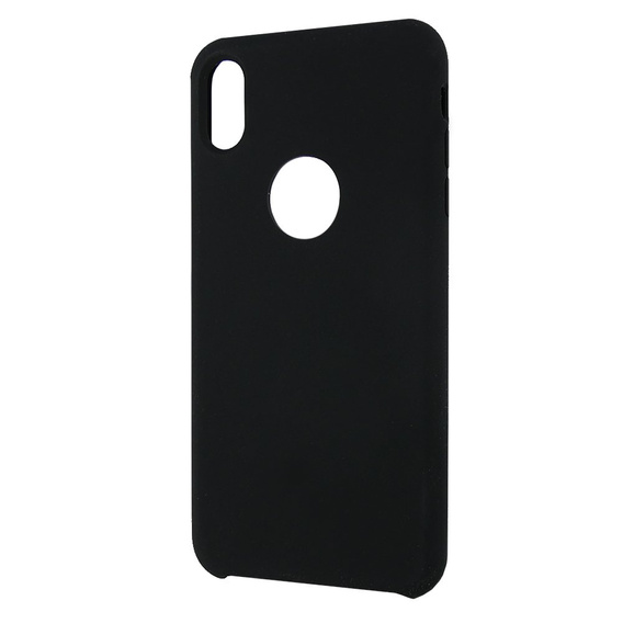 Etui ERBORD Silicone Case do iPhone XS Max - Black