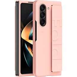Etui do Samsung Galaxy Z Fold6 5G, z rączką, różowe