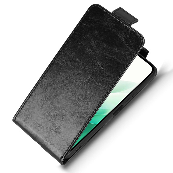 Etui z klapką do Xiaomi Redmi 15 5G / 4G, Flip Case, czarne