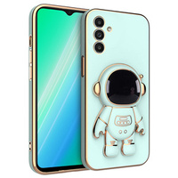 Etui do Samsung Galaxy A13 5G / A04s, Astronaut, miętowe