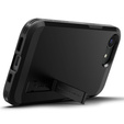 Etui Spigen do iPhone 16E, Tough Armor Mag MagSafe, czarne + Szkło Hartowane 9H