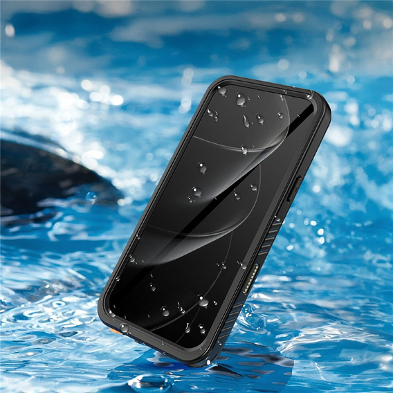 Etui Wodoodporne IP68 do iPhone Air, Redpepper, czarne