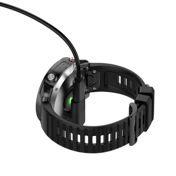 Mini złącze / Adapter do urządzeń Garmin Fenix 7, Venu 2 Plus, Instinct 2, Black