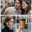 Etui do Samsung Galaxy Z Flip7, Suritch, czarne