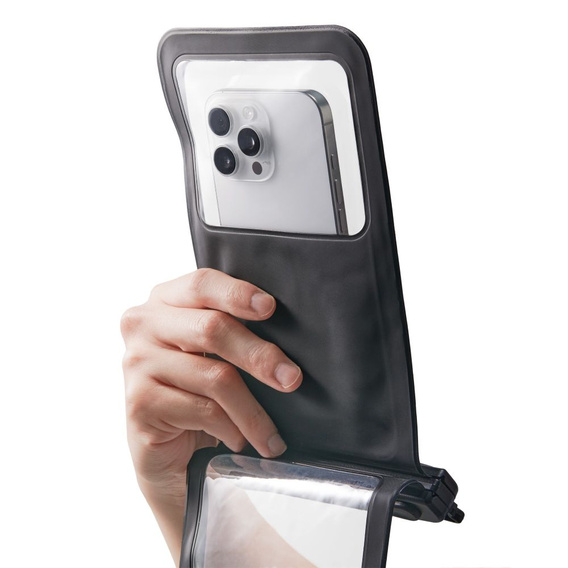 SPIGEN A603 Uniwersalne Wodoodporne Etui - czarne