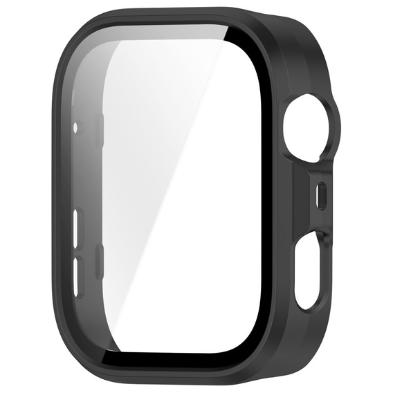 2w1 Etui + Szkło Hartowane do Huawei Watch Fit 4 Pro, Czarne