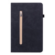 Etui do Lenovo Tab P11 Pro Gen 2 TB132FU TB132XU 11.2", Wallet Pen Slot, czarne