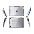 Etui SUPCASE do Macbook Pro 16 2021 2022 2023 A2485, Unicorn Beetle, Przezroczyste