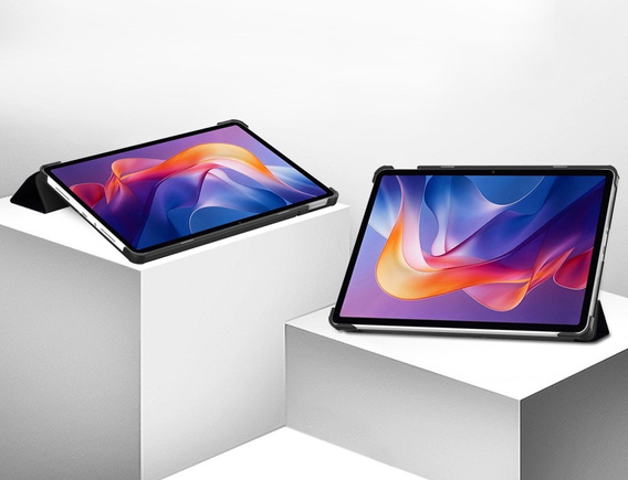 Etui z klapką i napisem "Don't Touch Me" do Xiaomi Redmi Pad 2