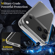 Przezroczyste etui TPU + akryl do iPhone 17 Pro Max – wytrzymałość i elegancja w jednym