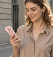 Etui do iPhone 17 Pro, Suritch Shockproof, do MagSafe – różowe