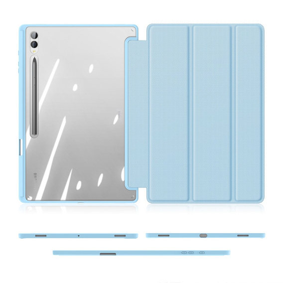 Etui do Samsung Galaxy Tab S10 Ultra, Dux Ducis TOBY, niebieskie