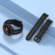 Pasek Silikonowy do Garmin Approach S70 42mm, czarny