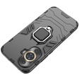 Etui do Huawei Nova 11 Pro, Kickstand Ring, czarne