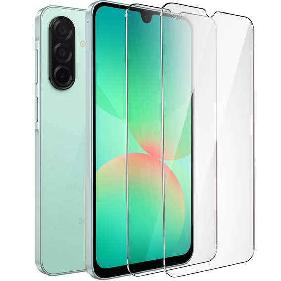 2x Szkło Hartowane do Samsung Galaxy A26 5G, ERBORD 9H Hard Glass, szybka