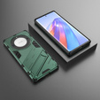 Etui do Honor Magic 5 Lite, Military kickstand, zielone