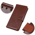 Skórzane Etui Wallet do Xiaomi Redmi 8 - Brown