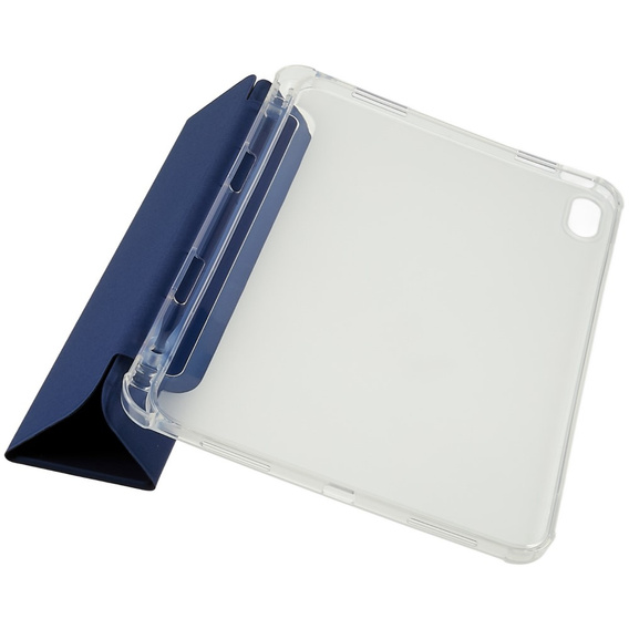 Etui do iPad 10.9" 2022 (10 gen.), Pencil Hybrid, z miejscem na rysik, Granatowe