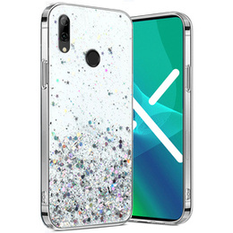 Etui do Huawei P Smart 2019, Glittery, przezroczyste