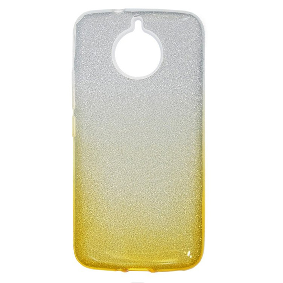 Etui Glitter Case Motorola Moto G5S - Silver/Gold
