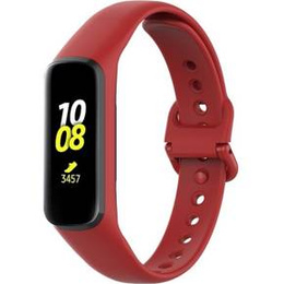 Pasek Silikonowy do Samsung Galaxy Fit E SM-R375, Czerwony