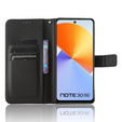 Etui z klapką do Infinix Note 30 5G, Wallet Smart Magnet, czarne