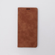 Etui do Motorola Moto E13 4G, ERBORD Vintage portfel z klapką, brązowe