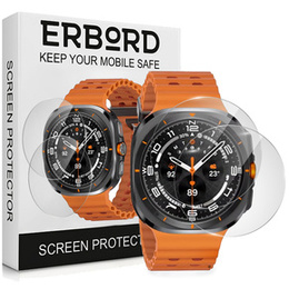 2x Szkło Hartowane ERBORD do Samsung Galaxy Watch Ultra 47mm (2025 / 2024), Szybka