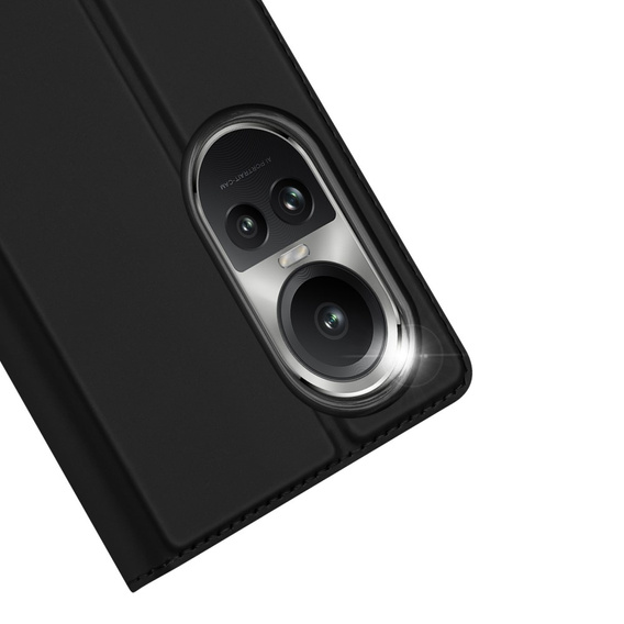 Etui Dux Ducis do Oppo Reno 10 / 10 Pro, Skinpro, czarne