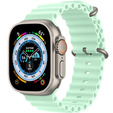 Pasek Silikonowy do Apple Watch 1/2/3/4/5/6/7/8/9/10/SE 38/40/41/42mm, Turkusowy