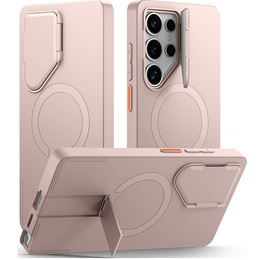 Etui do Samsung Galaxy S25 Ultra, Suritch Shockproof, do MagSafe, różowe