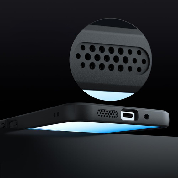 Etui do Xiaomi Redmi 15 5G / 4G, Matt Case, do MagSafe, matowe czarne
