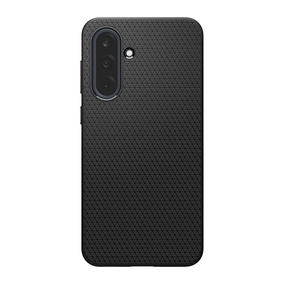 Etui Spigen do Samsung Galaxy A36 5G, Liquid Air, czarne + Szkło Hartowane 9H