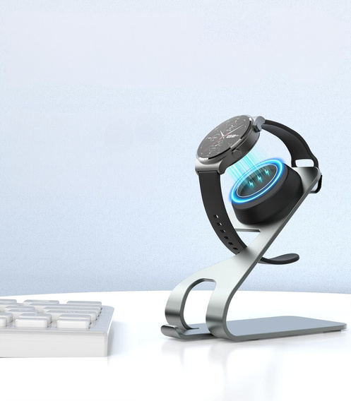 Ładowarka USB Stacja Dokująca do Huawei Watch 3 / 3 Pro / GT 2 Pro, Szara