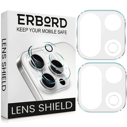 2x Szkło hartowane na aparat ERBORD do OnePlus 15, Przezroczyste