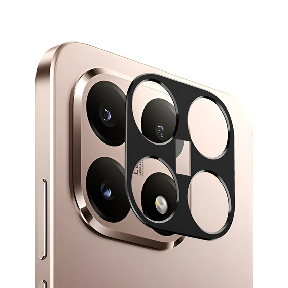 2x Szkło hartowane na aparat ERBORD do Xiaomi 15T, Czarne