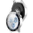2w1 Etui + Szkło Hartowane do Huawei Watch GT 5 46mm, Srebrne