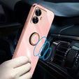 Etui do Realme C55, Electro Ring, różowe rose gold
