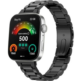 Stalowa Bransoleta do Huawei Watch Fit 4 / 4 Pro / 3, Czarna